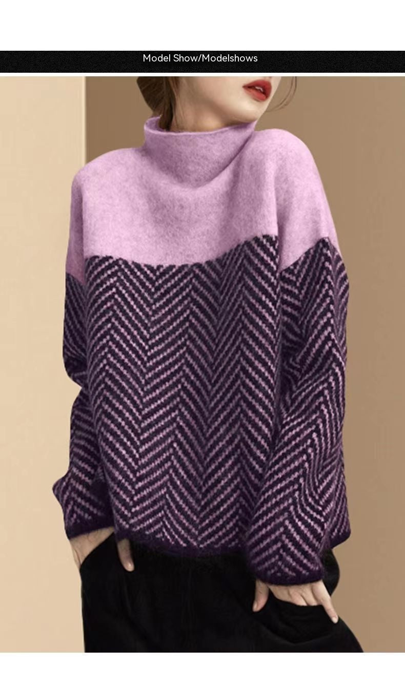 Thickened Turtleneck  Autumn And Winter Warm Sweater