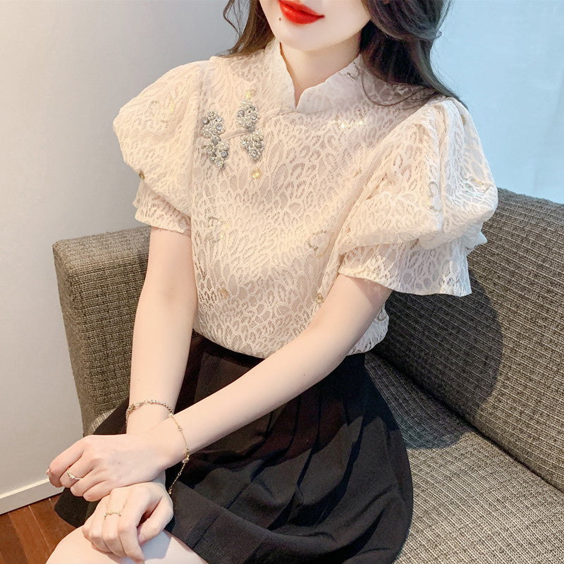 Ladies Fashion Everything With Simple Blouse