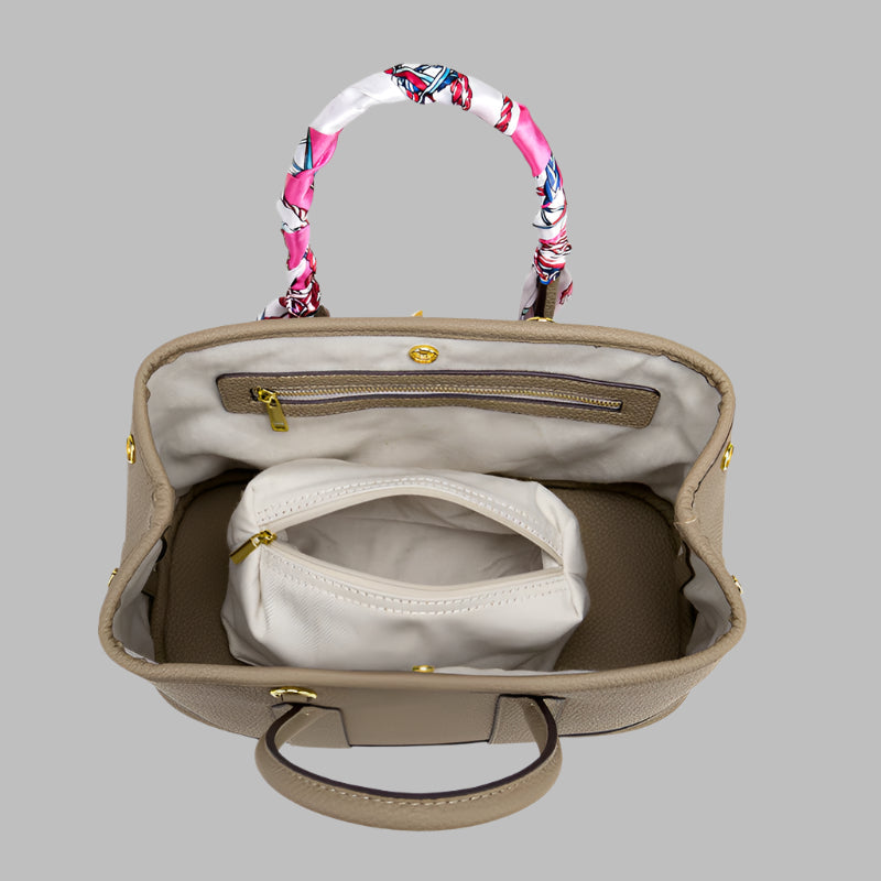 Large Capacity Wide Shoulder Strap Cross Body Bucket Bag