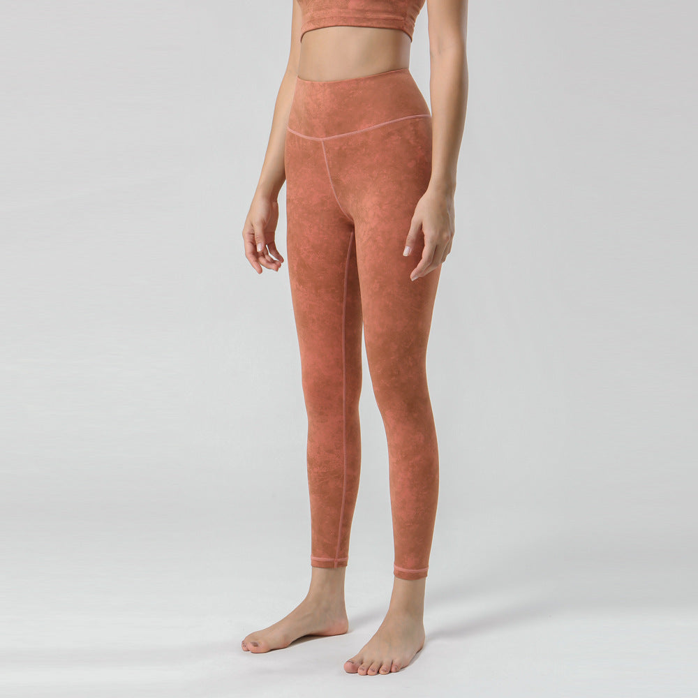 Women's Fashion Printing Yoga Ninth Pants