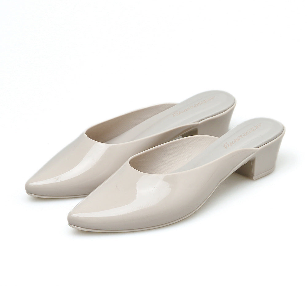 Plastic Breathable Outer Wear Casual Jelly Sandals