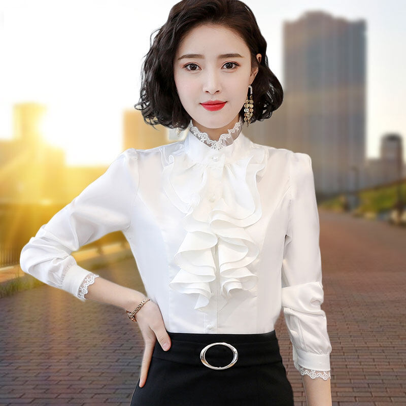 Women's Shirt Fashionable Fleece-lined Padded Top Bottoming Shirt