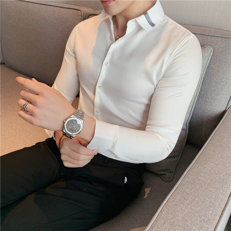 Slim Dress Shirt For Men