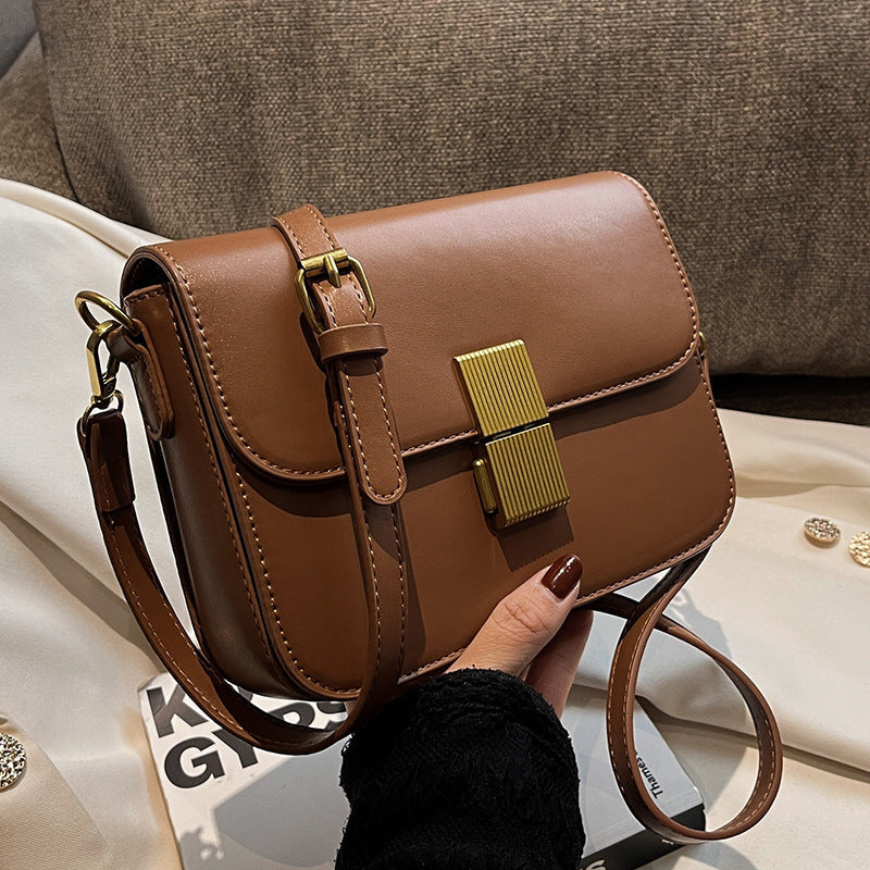 Women's Shoulder Messenger Simple Advanced Small Square Bag