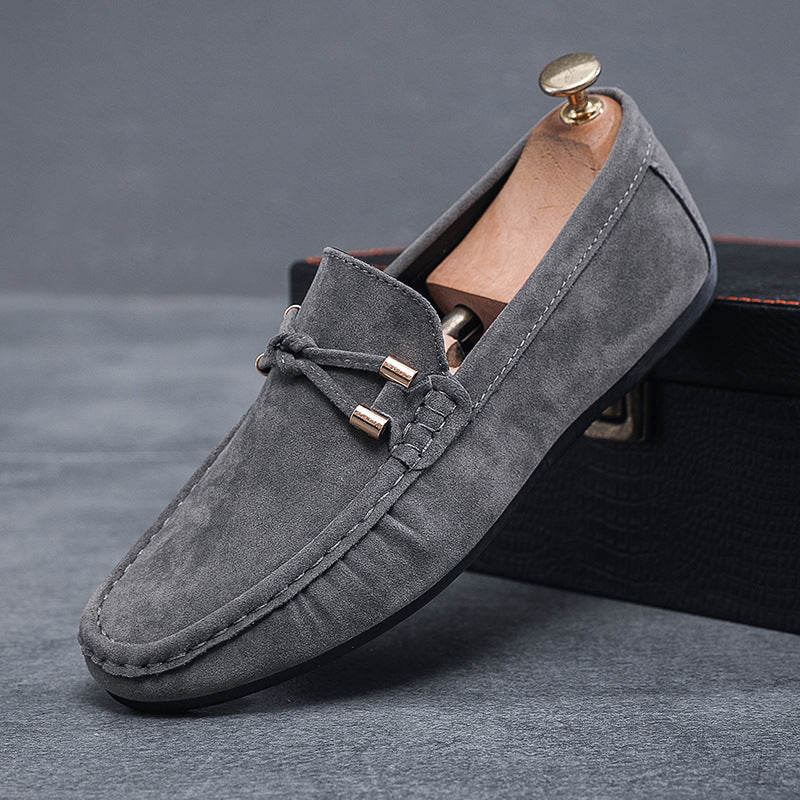 Men's Soft Bottom Slip-on Casual Leather Shoes
