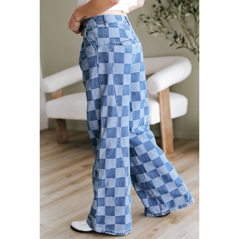 New Loose High Waist Wide-leg Casual Pants Women