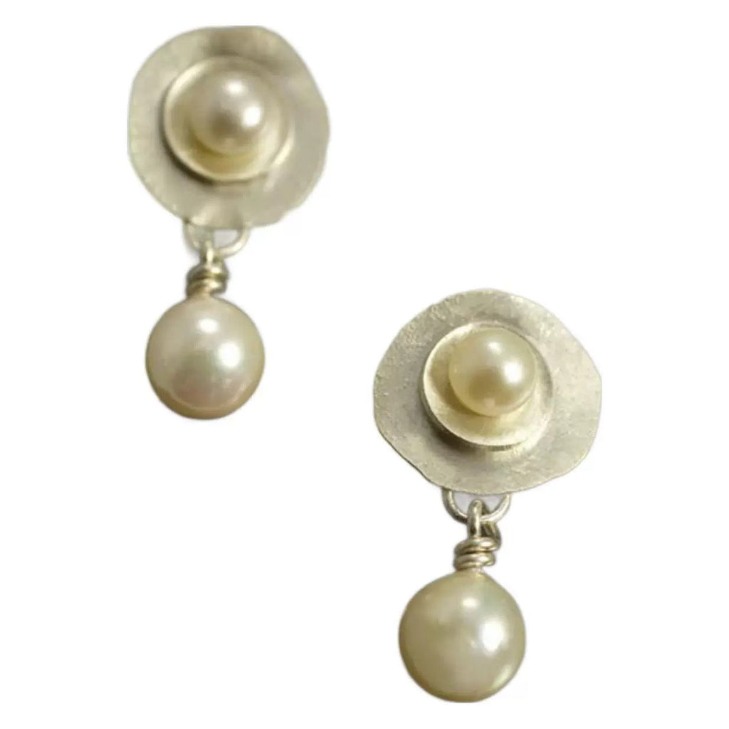 Popular Inlaid Pearl High Sense Graceful Earrings