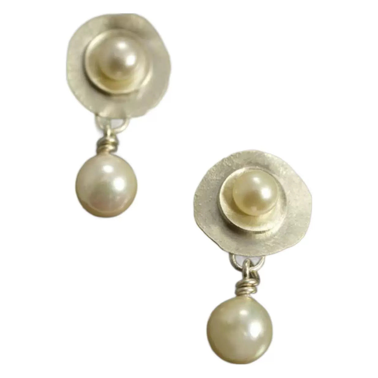 Popular Inlaid Pearl High Sense Graceful Earrings