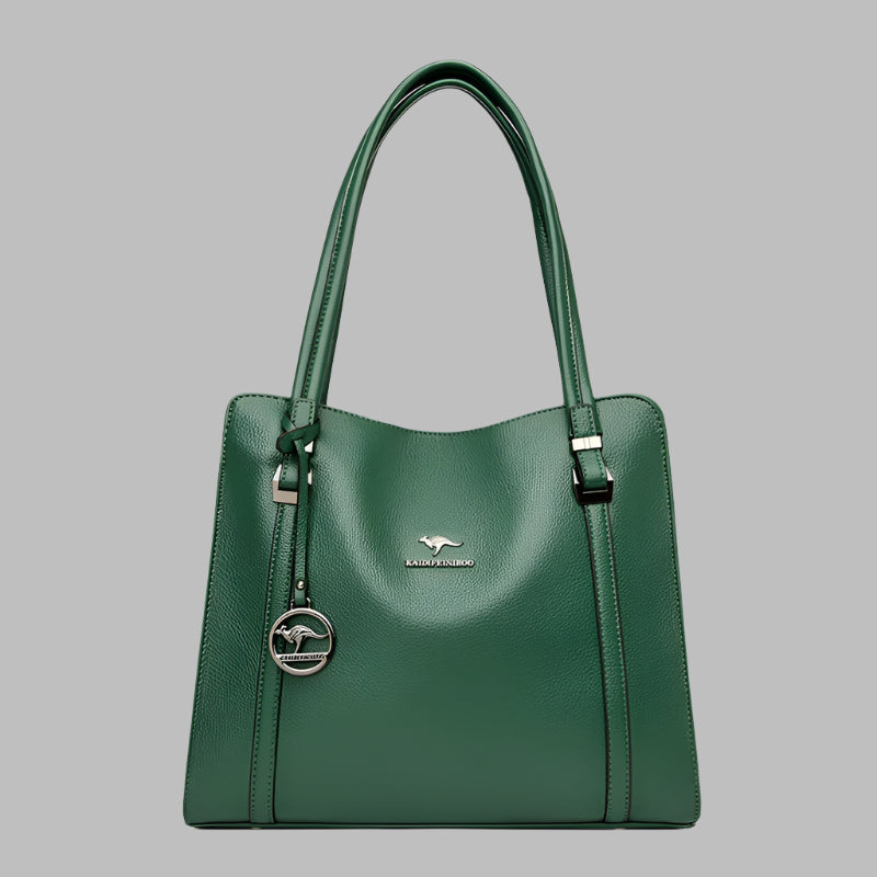 Kangaroo Leather Large Capacity Fashion Soft Leather Shoulder Bag