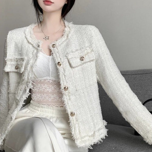 Short Chanel Coat Women's Multi-button Top