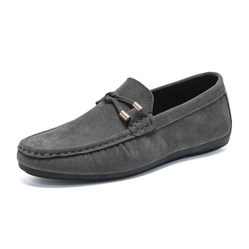 Men's Soft Bottom Slip-on Casual Leather Shoes