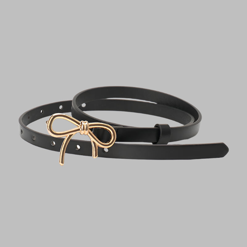 Fashion All-match Bow Decorative Band Belt
