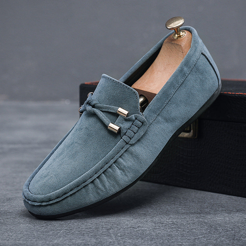 Men's Soft Bottom Slip-on Casual Leather Shoes