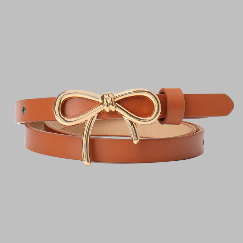 Fashion All-match Bow Decorative Band Belt