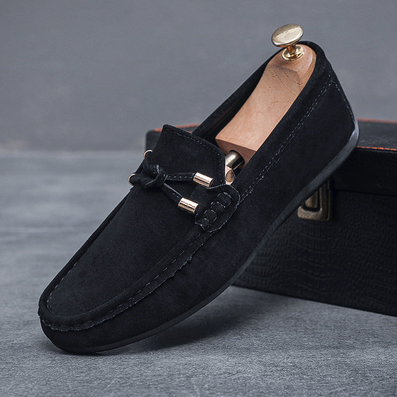 Men's Soft Bottom Slip-on Casual Leather Shoes