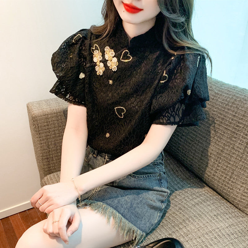 Ladies Fashion Everything With Simple Blouse