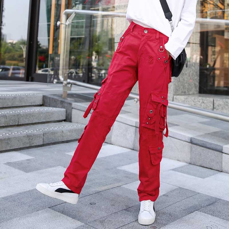 Women's Retro Plus Size Loose Slimming High-end Cool Casual Pants