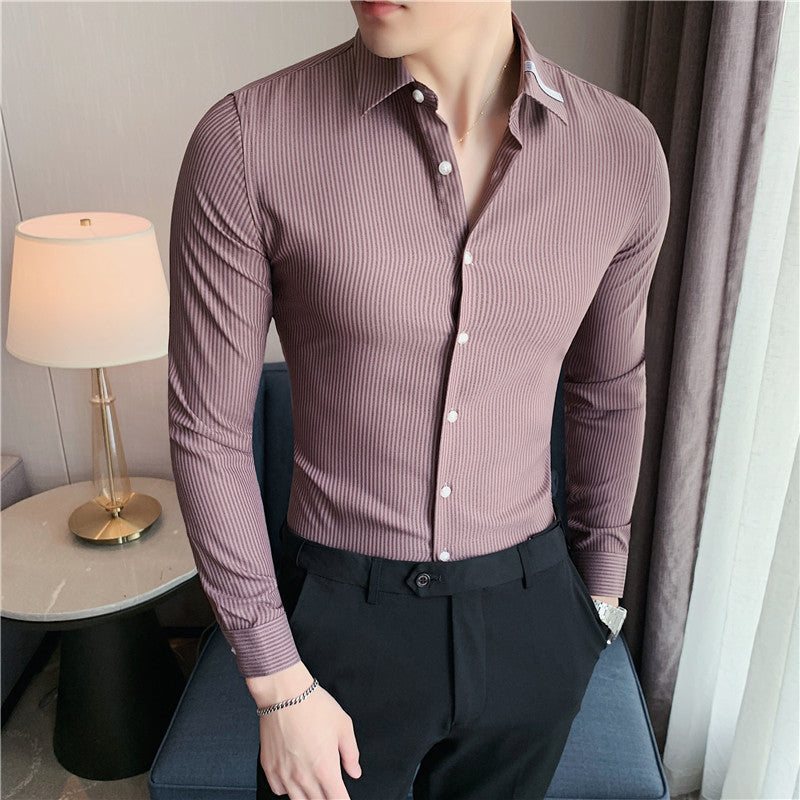 Slim Dress Shirt For Men
