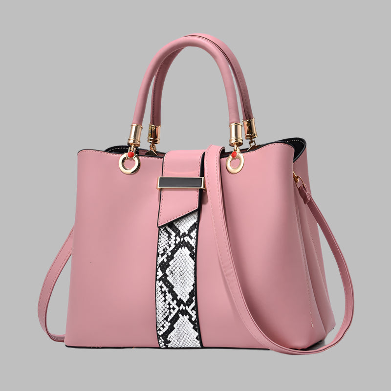 Fashion Snakeskin Pattern Bag Large Capacity Shoulder Bag