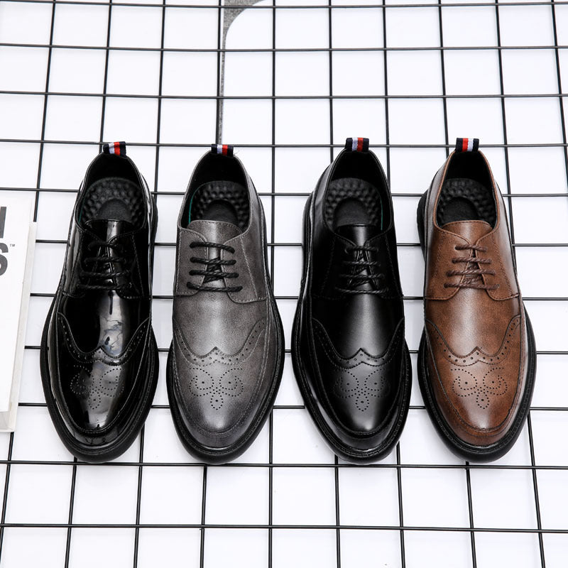 British Fashion Pointed Men's Shoes