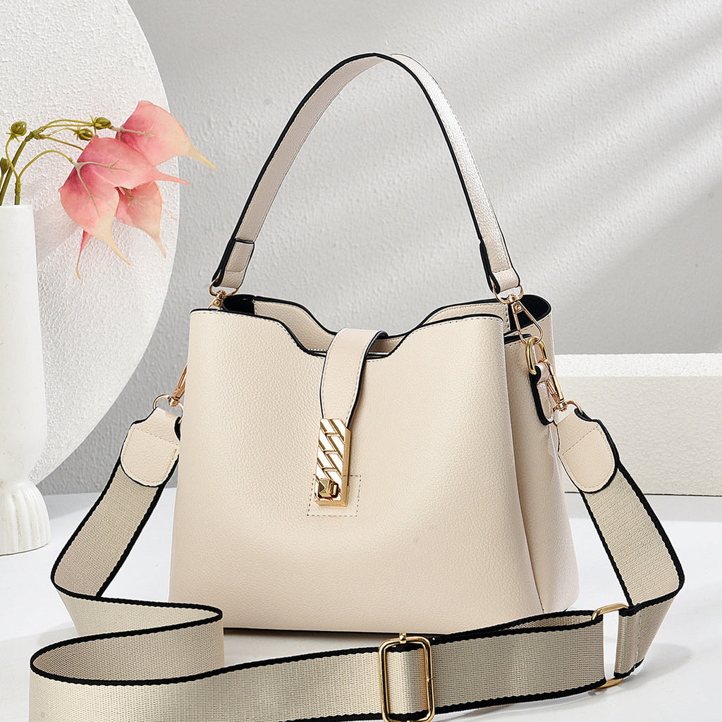 Women's Fashion Personality Large Capacity Bucket Bag