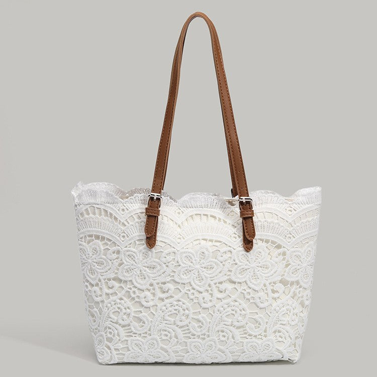 Mori Style Western Style Lace Lace Handbag