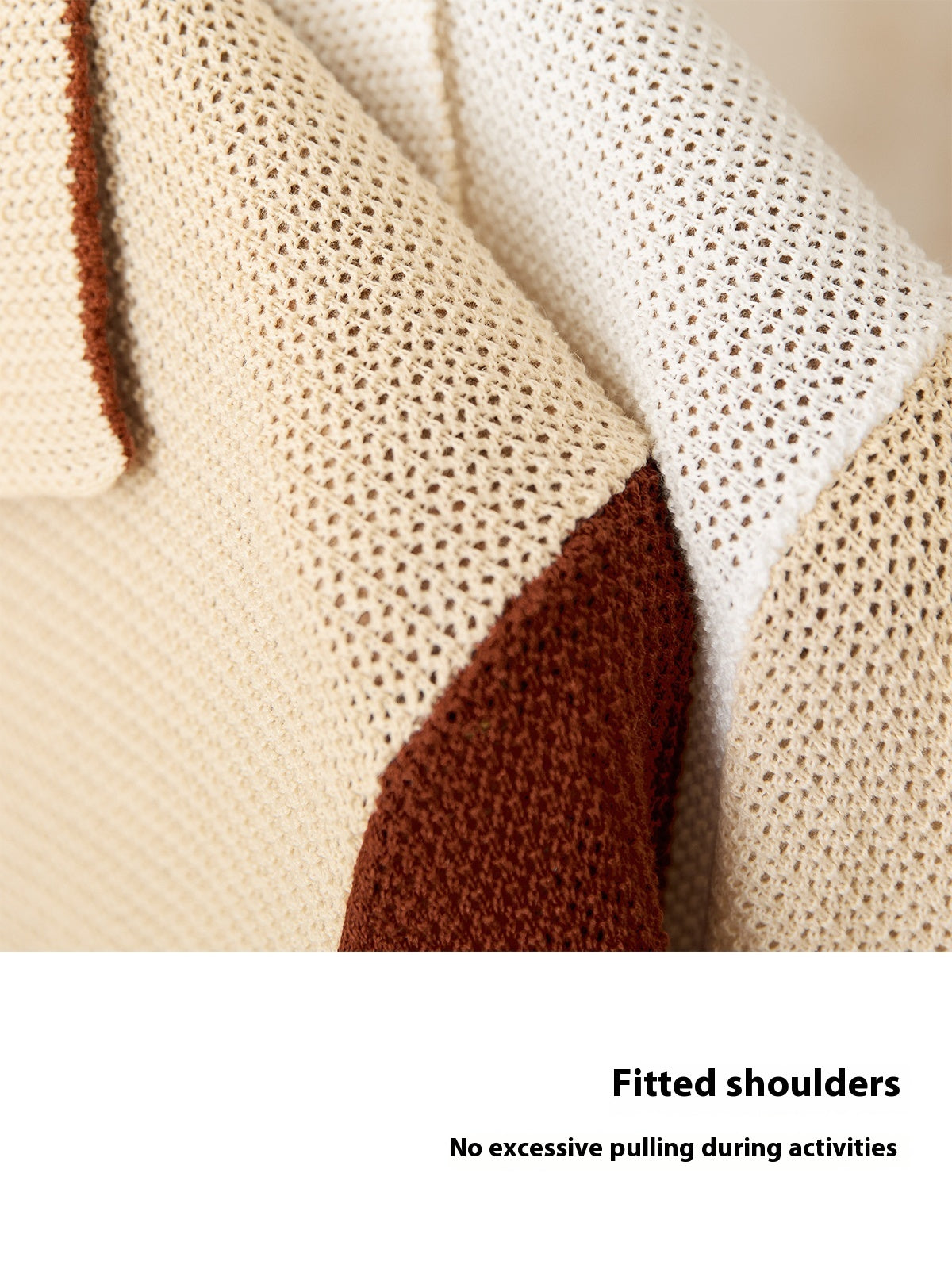 Hollow Cotton And Linen Lapel Short-sleeved Cardigan Knitted Top