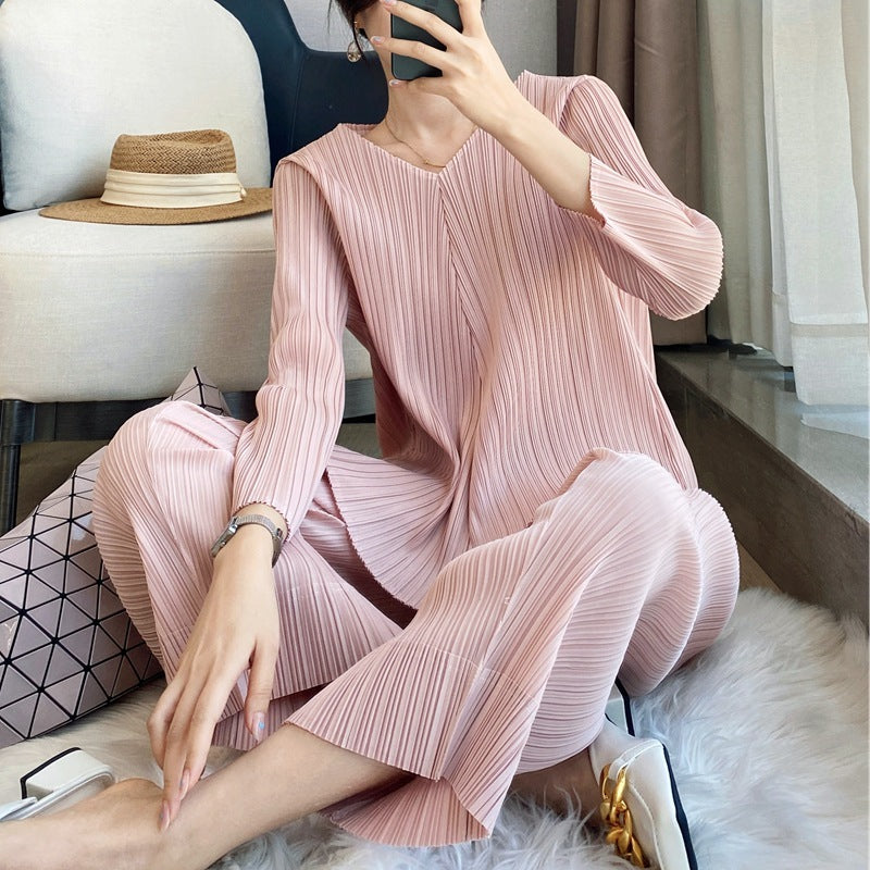 Top V Neck Loose T Shirt Women Spring And Autumn