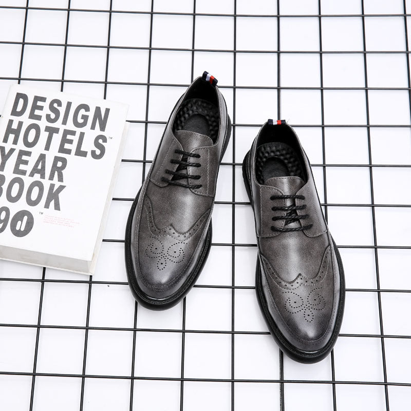 British Fashion Pointed Men's Shoes