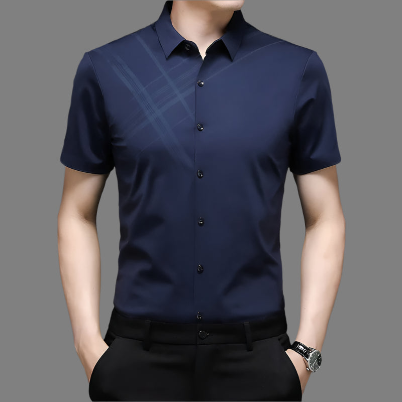 Woodpecker Silk Short Sleeve Shirt