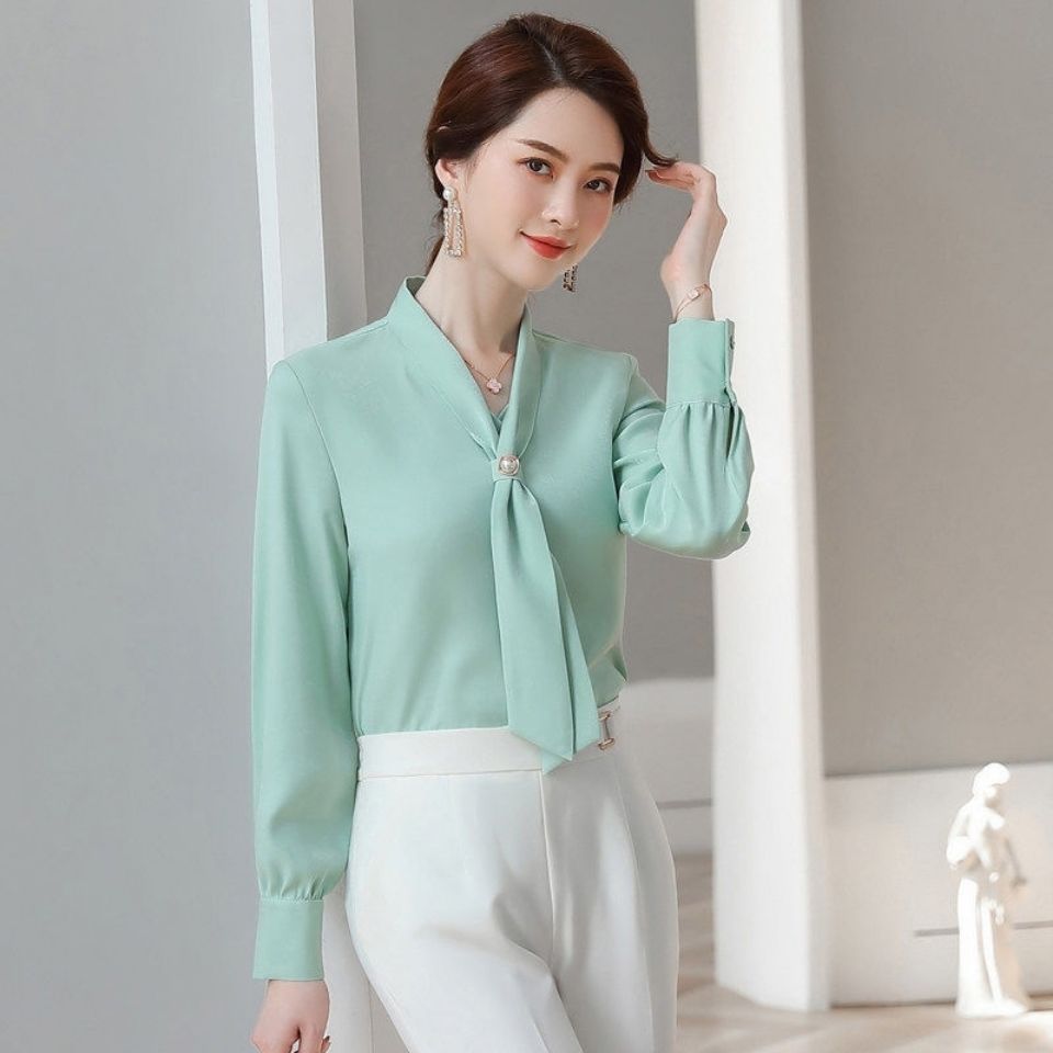 Chiffon White Shirt New Women