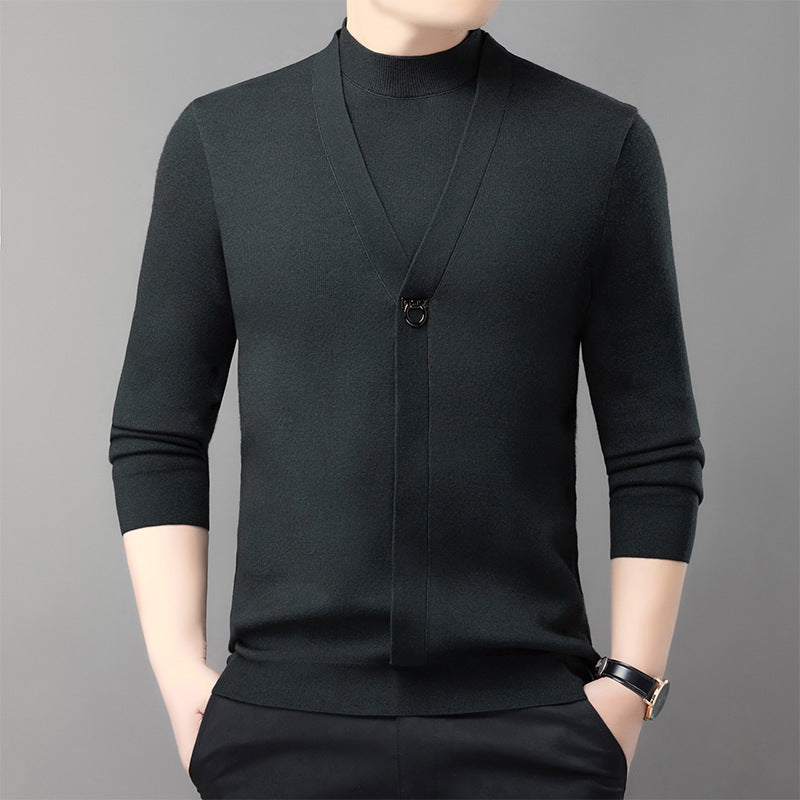 Men's Spring And Autumn Casual All-matching Tops