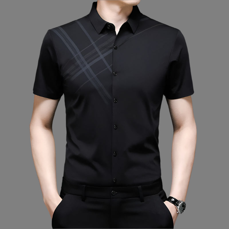 Woodpecker Silk Short Sleeve Shirt