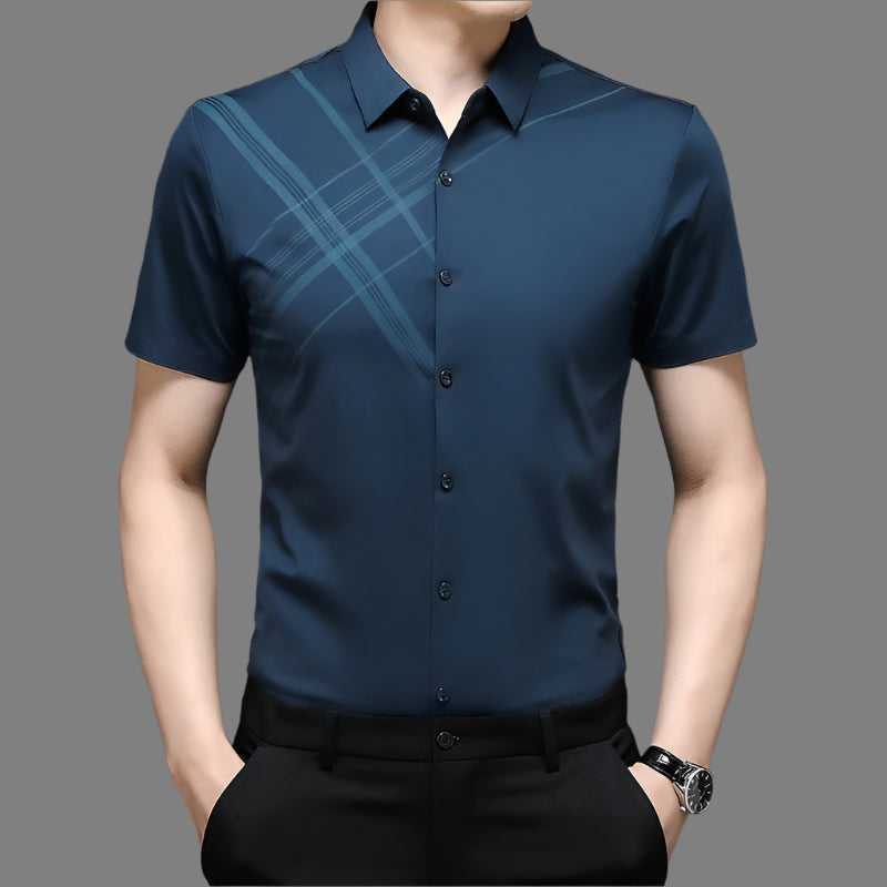 Woodpecker Silk Short Sleeve Shirt