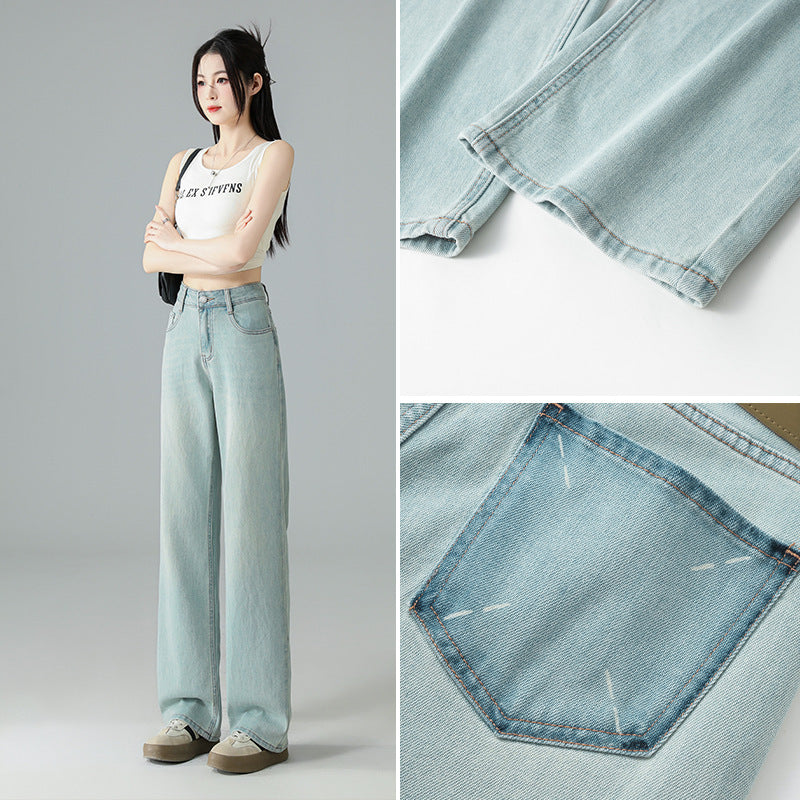 Mint Mambo Green Wide Leg Soft Jeans