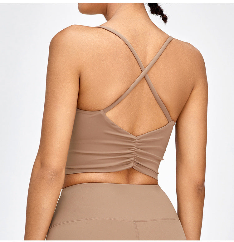 Nude Feel Yoga Fork Beauty Back Exercise Underwear