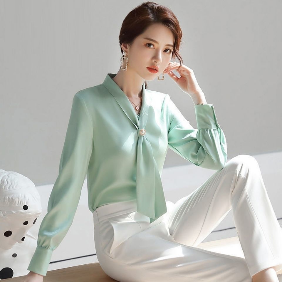 Chiffon White Shirt New Women