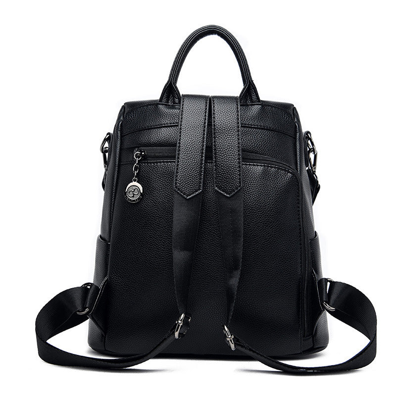 Single Shoulder Bag Multi-purpose Travel Backpack Female Bag New Style Backpack Personalized Punk Handbag