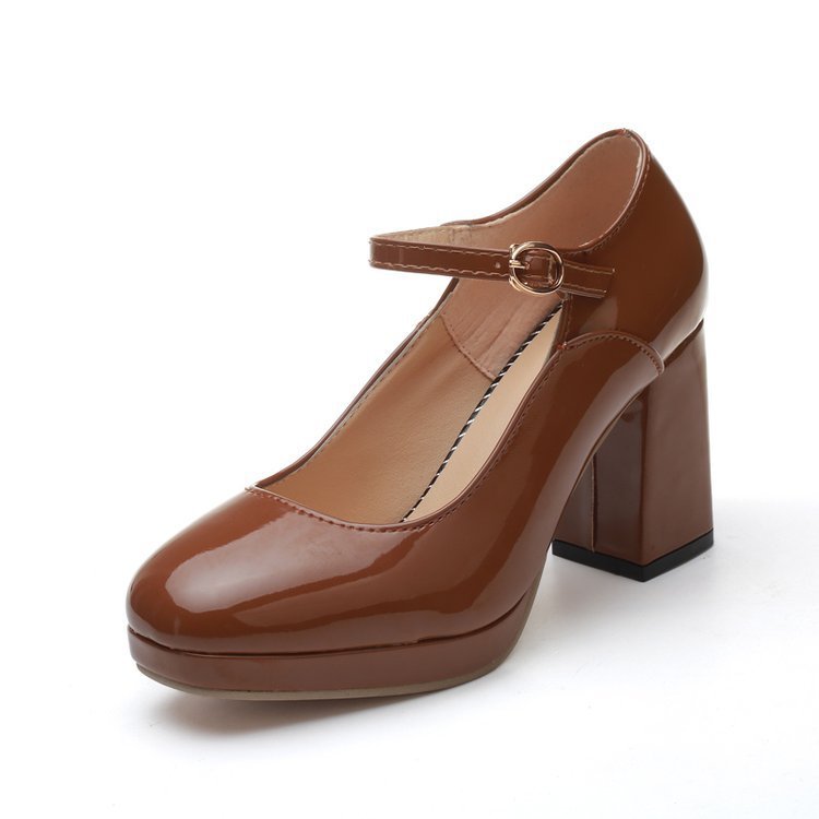 Spring NEW High Heel Low-cut Heel Women's Shoes