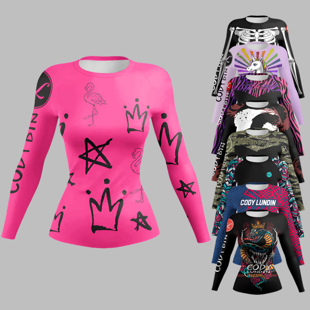 Women's Workout Clothes Slim Fit Clothes Long Sleeve Top