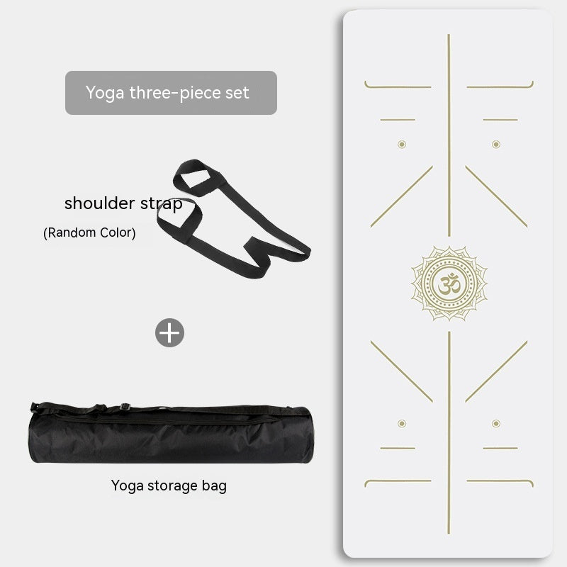 Natural Rubber Female Non-slip Professional Gymnastic Yoga Mat