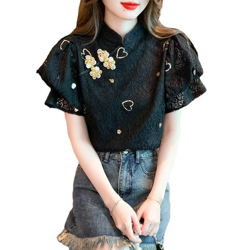 Ladies Fashion Everything With Simple Blouse