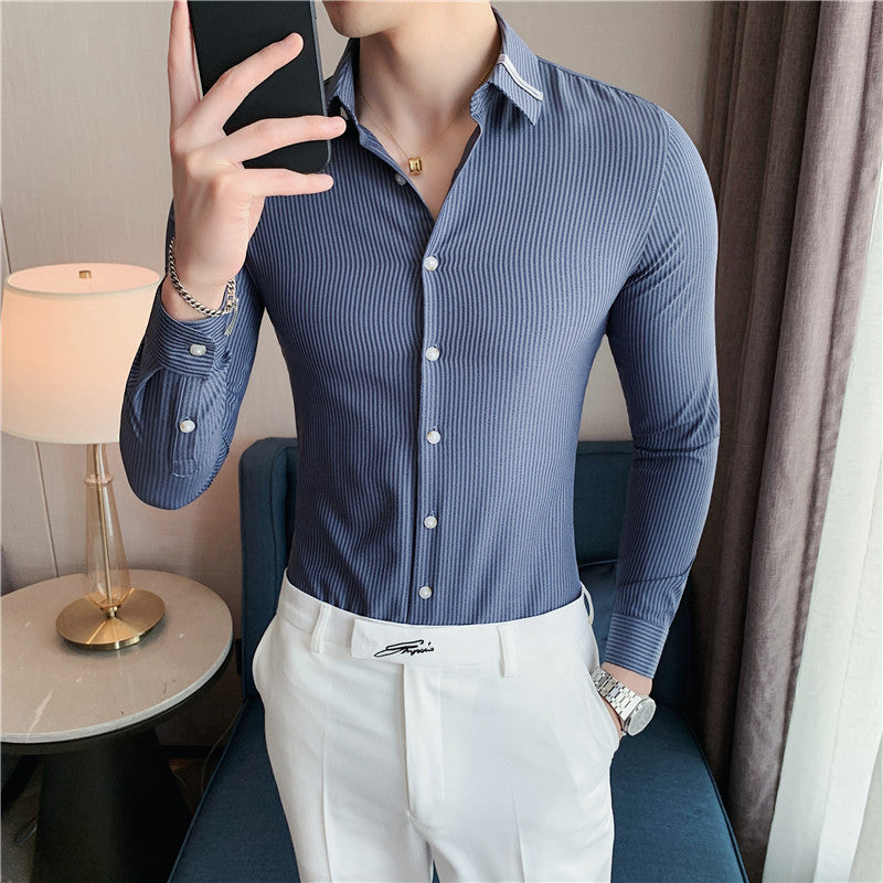 Slim Dress Shirt For Men