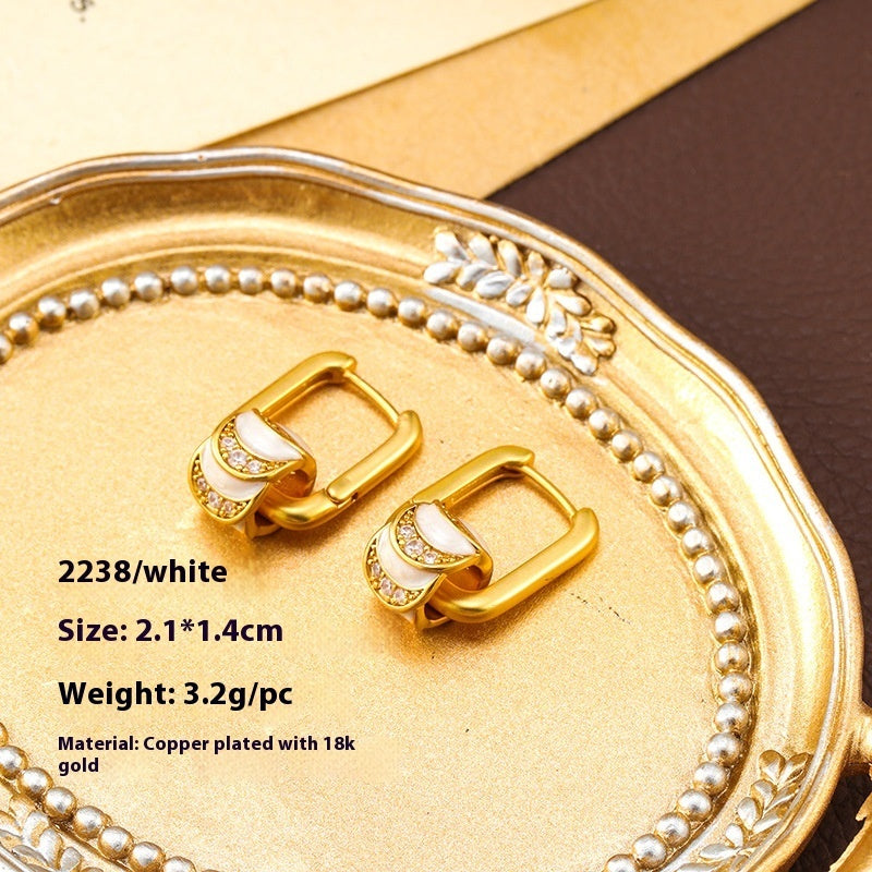 New Chinese Style Antique Pearl Earrings