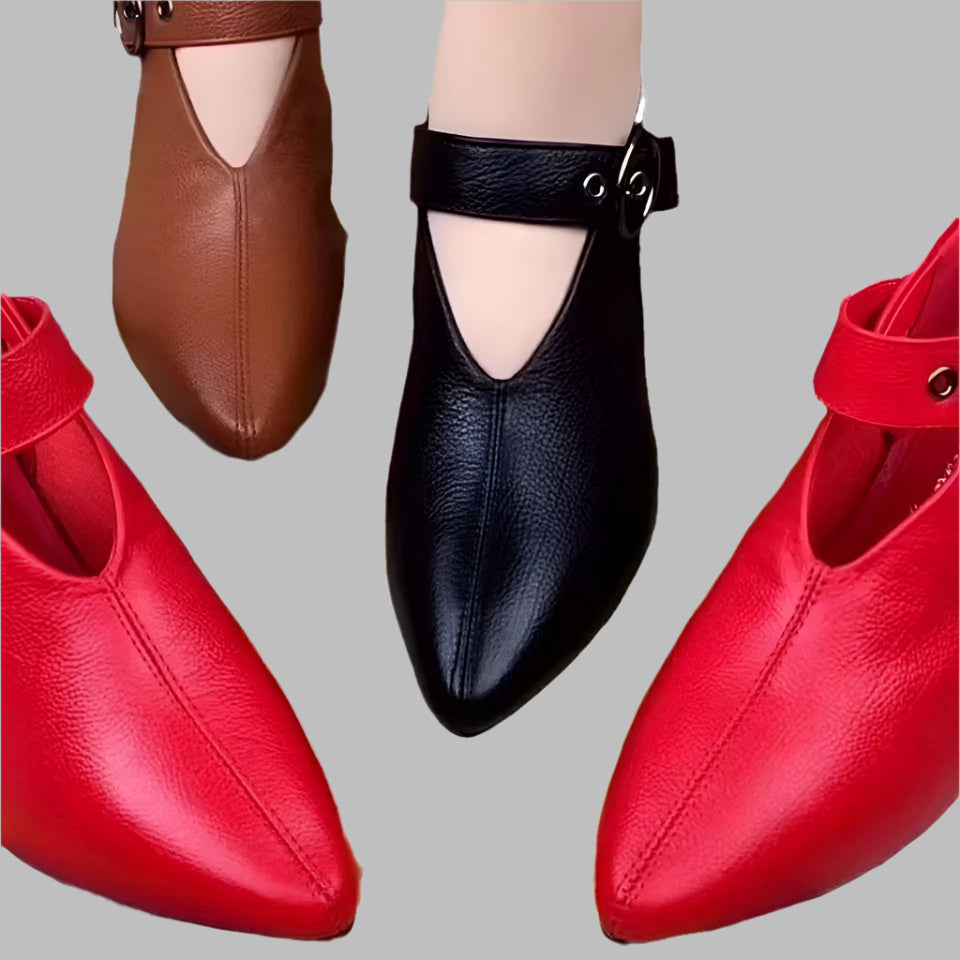 New European And American Fashion Shoes Women's Chunky Heel