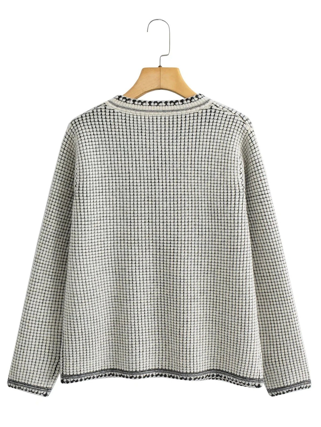 Temperament Commuter Ladies Style Fleece Knit Cardigan