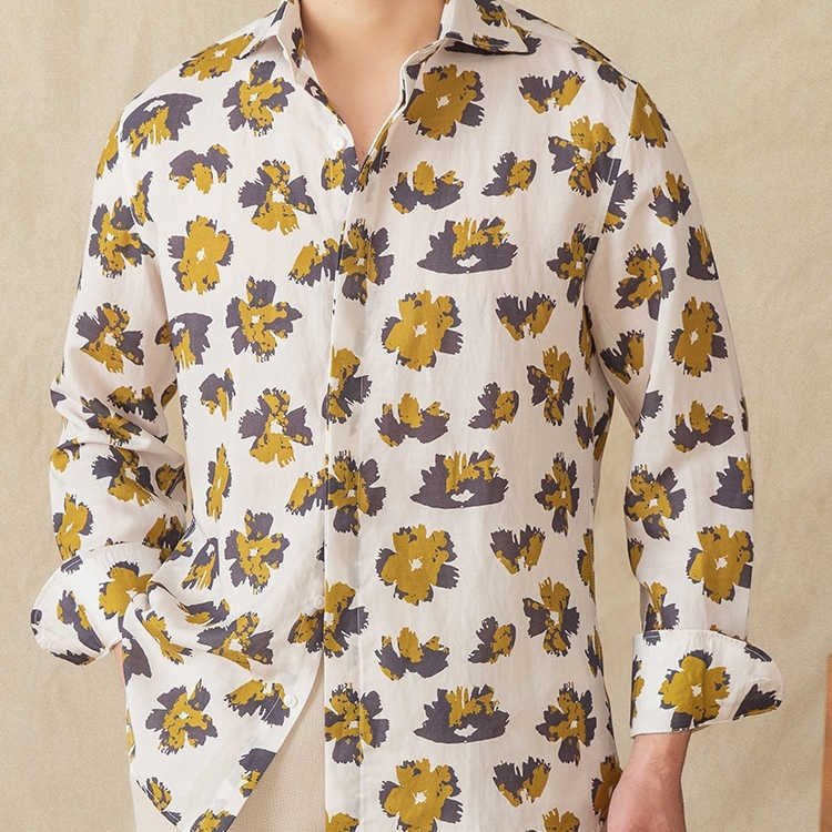 Spring And Summer Thin Draping Breathable Long Sleeves Shirt