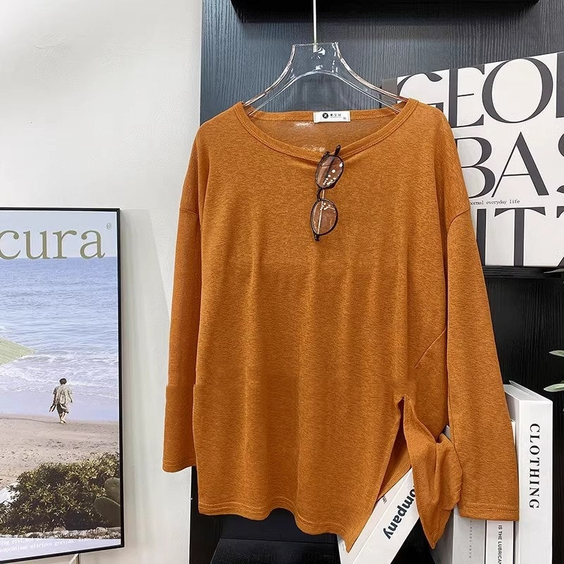 Thin Micro-transparent Split Sun Protection Long Sleeve