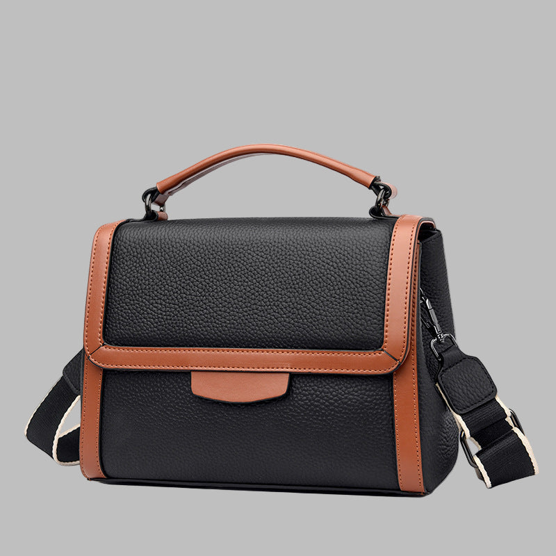 Fashionable Stylish Soft Leather Textured Handbag