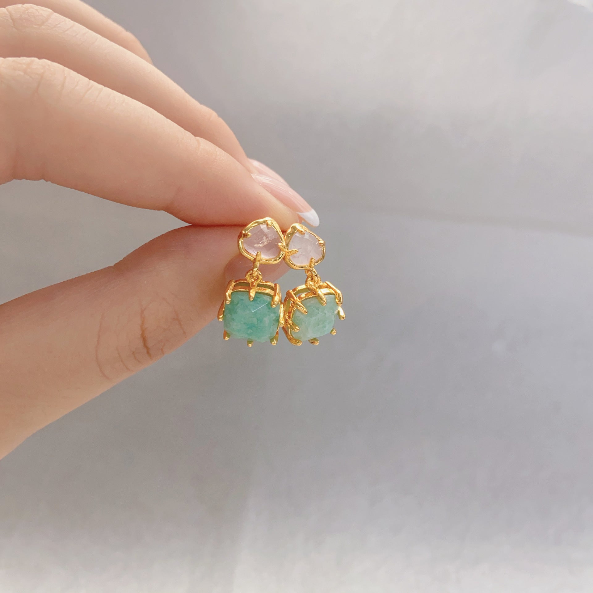 Simple Temperamental All-match High-grade Summer Elegant Ear Studs